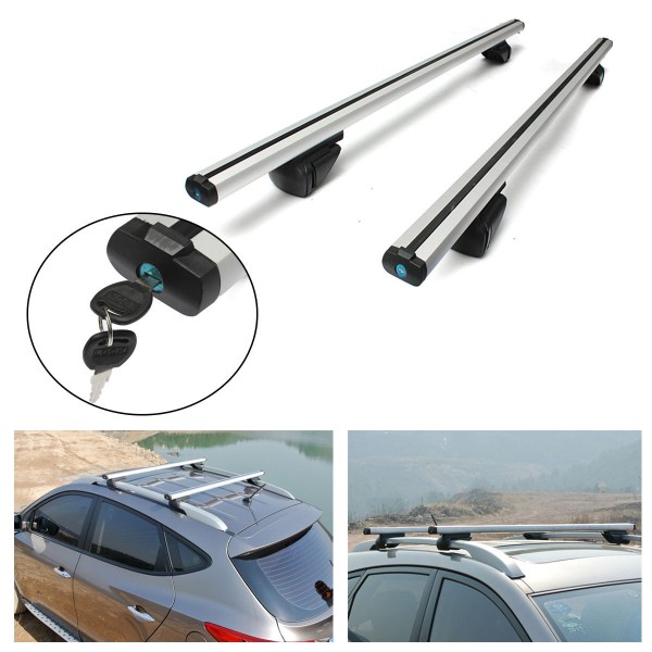 Bare portbagaj pentru Suzuki SX4 Cross 2013-2018 din aluminiu cu sistem antifurt si cheie