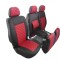 Huse Scaune Iveco Daily 2017 din piele romb cu masuta si cotiera sofer culoare Rosie Editie Speciala