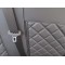 Huse Scaune Iveco Daily 2017 culoare Negru din piele romb cu masuta si cotiera sofer  Editie Speciala